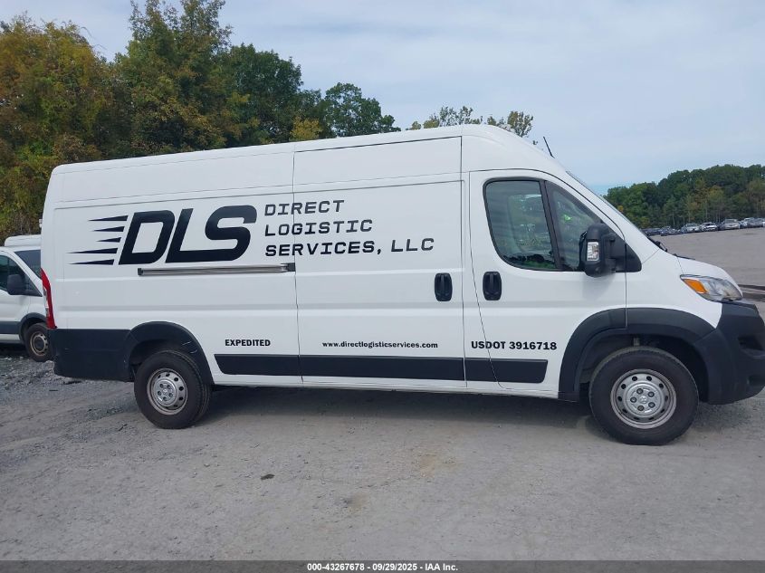 2023 Ram Promaster 3500 Cargo Van High Roof 159 Wb Ext VIN: 3C6MRVJG6PE510085 Lot: 43267678