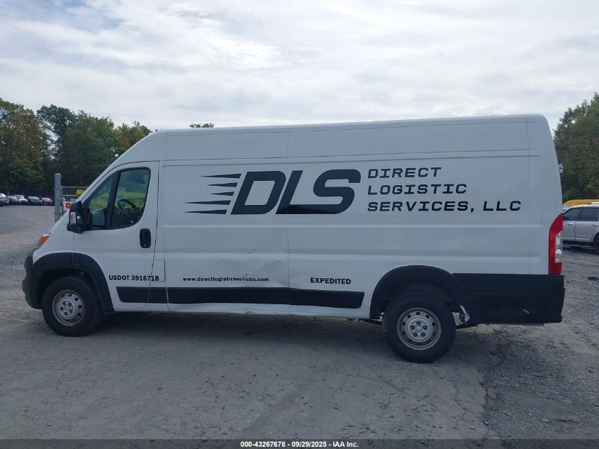 2023 Ram Promaster 3500 Cargo Van High Roof 159 Wb Ext VIN: 3C6MRVJG6PE510085 Lot: 43267678