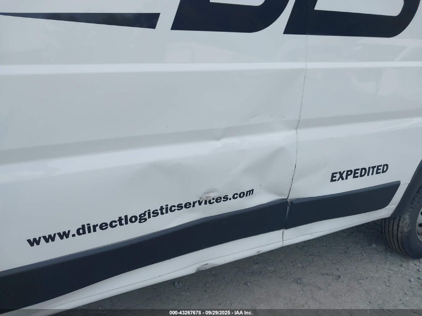 2023 Ram Promaster 3500 Cargo Van High Roof 159 Wb Ext VIN: 3C6MRVJG6PE510085 Lot: 43267678