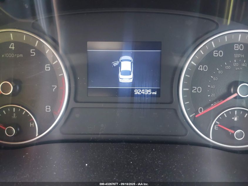 2019 Kia Optima Lx VIN: 5XXGT4L36KG336708 Lot: 43267677