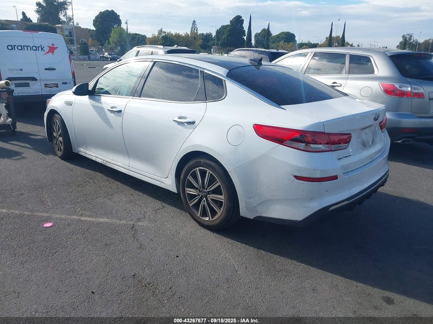 Vin: 5xxgt4l36kg336708, lot: 43762263, kia optima lx 20193