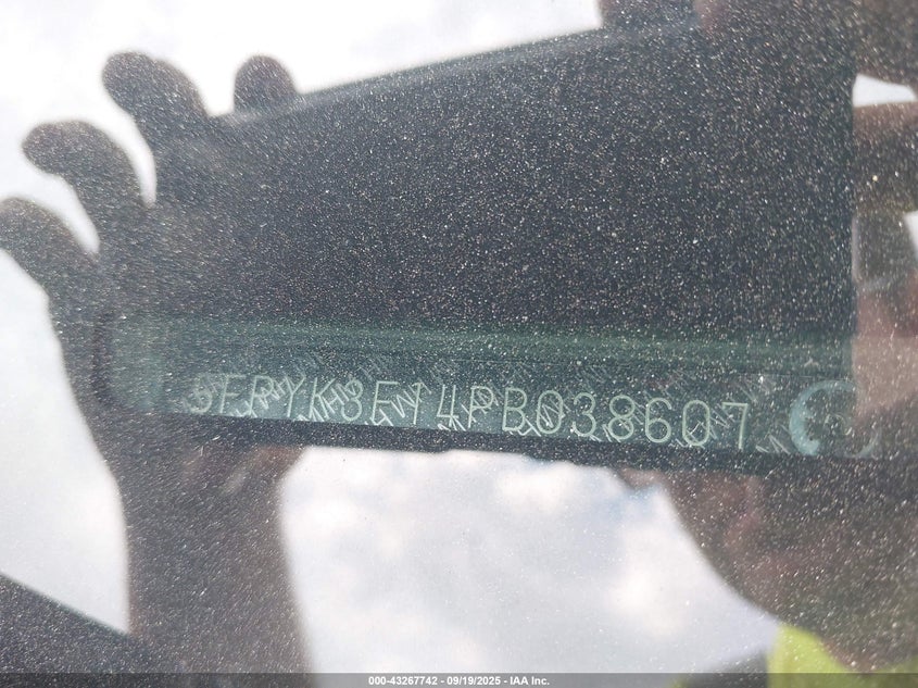 2023 HONDA RIDGELINE SPORT - 5FPYK3F14PB038607