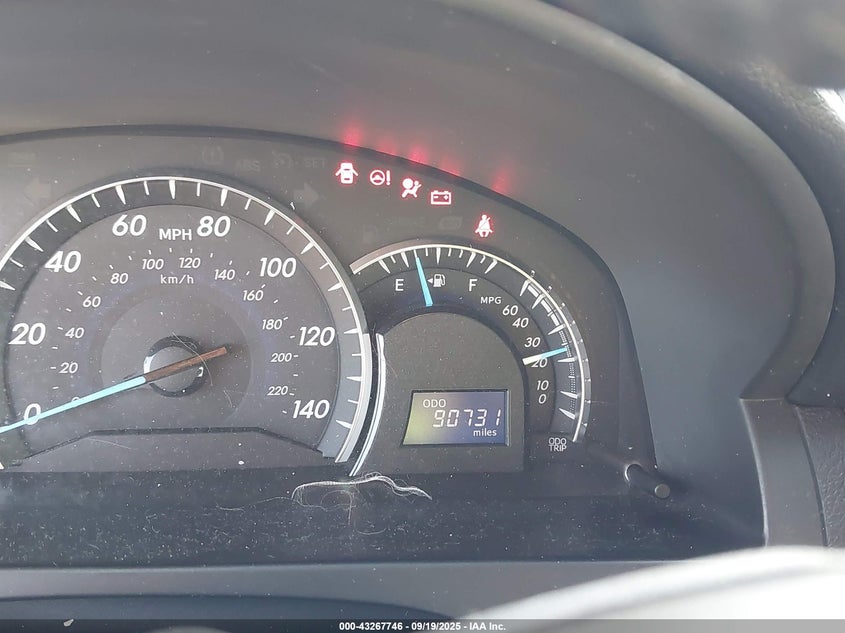 2012 Toyota Camry Xle VIN: 4T4BF1FK6CR226869 Lot: 43267746