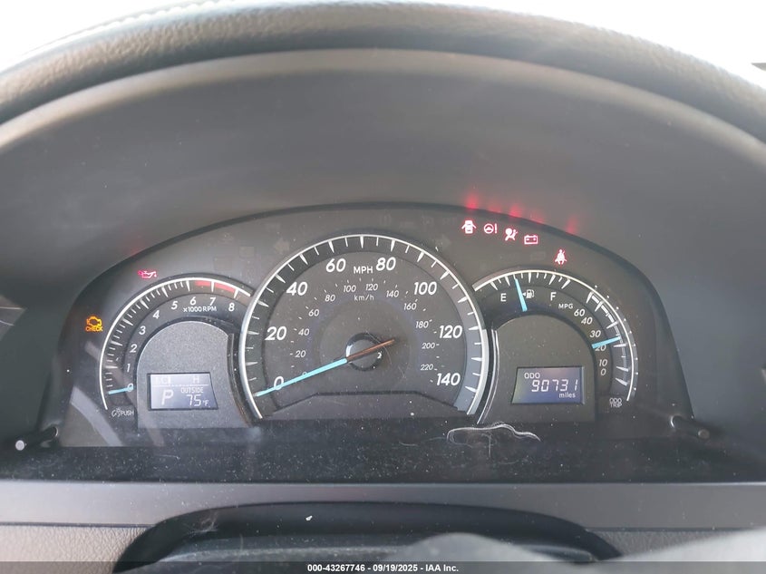 2012 Toyota Camry Xle VIN: 4T4BF1FK6CR226869 Lot: 43267746