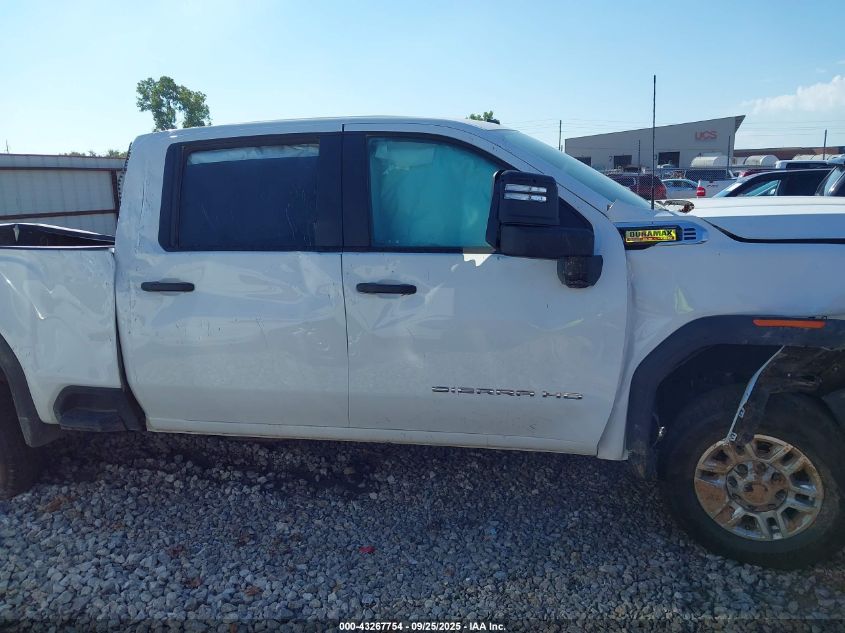 2025 GMC Sierra 2500Hd 4Wd Standard Bed Pro VIN: 1GT4ULEY2SF186551 Lot: 43820944