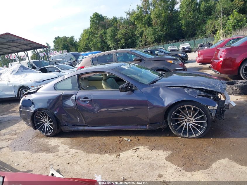 2011 Infiniti G37X VIN: JN1CV6EL2BM261732 Lot: 43267770