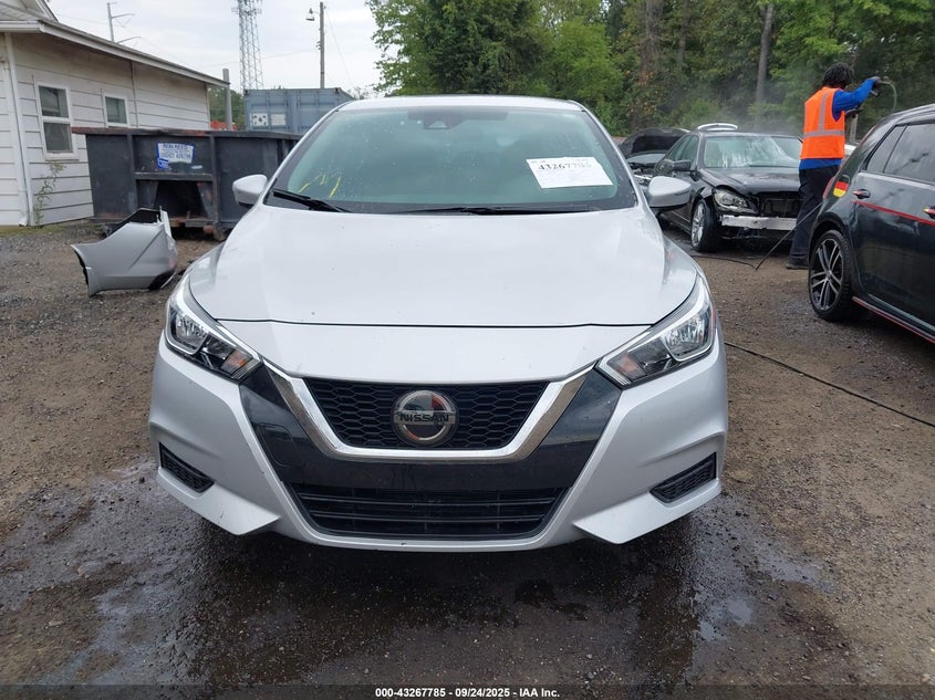 2021 Nissan Versa Sv Xtronic Cvt VIN: 3N1CN8EV4ML823897 Lot: 43267785