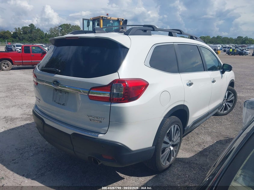 Vin: 4s4wmard1k3452174, lot: 43762383, subaru ascent touring 20194