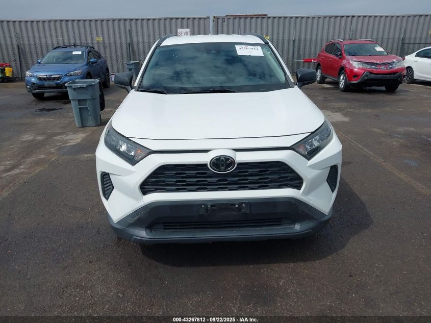 2019 Toyota Rav4 Le VIN: JTMH1RFV6KJ006826 Lot: 43267812