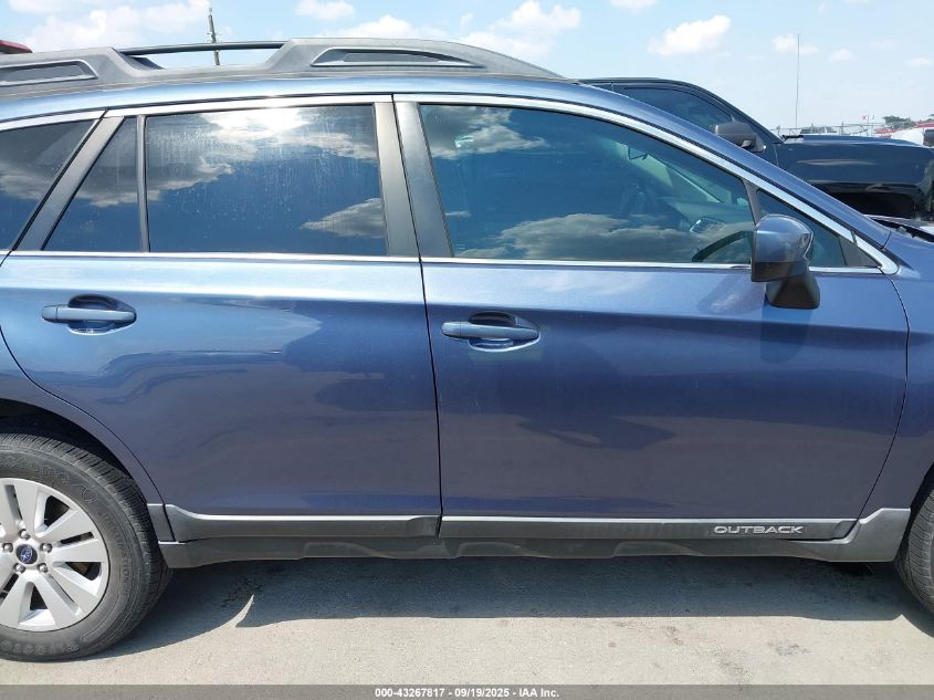 2017 Subaru Outback 2.5I Premium VIN: 4S4BSACC2H3256421 Lot: 43267817