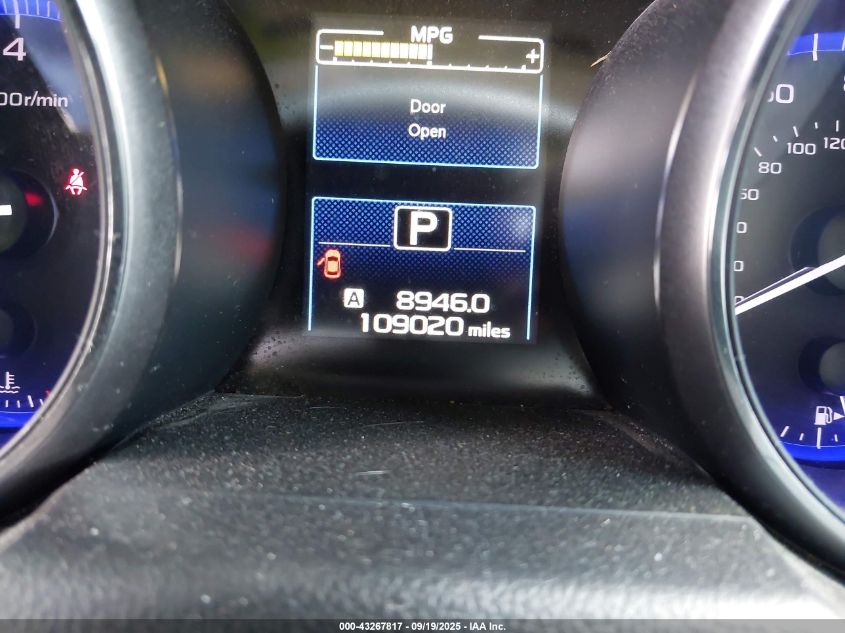 2017 Subaru Outback 2.5I Premium VIN: 4S4BSACC2H3256421 Lot: 43267817