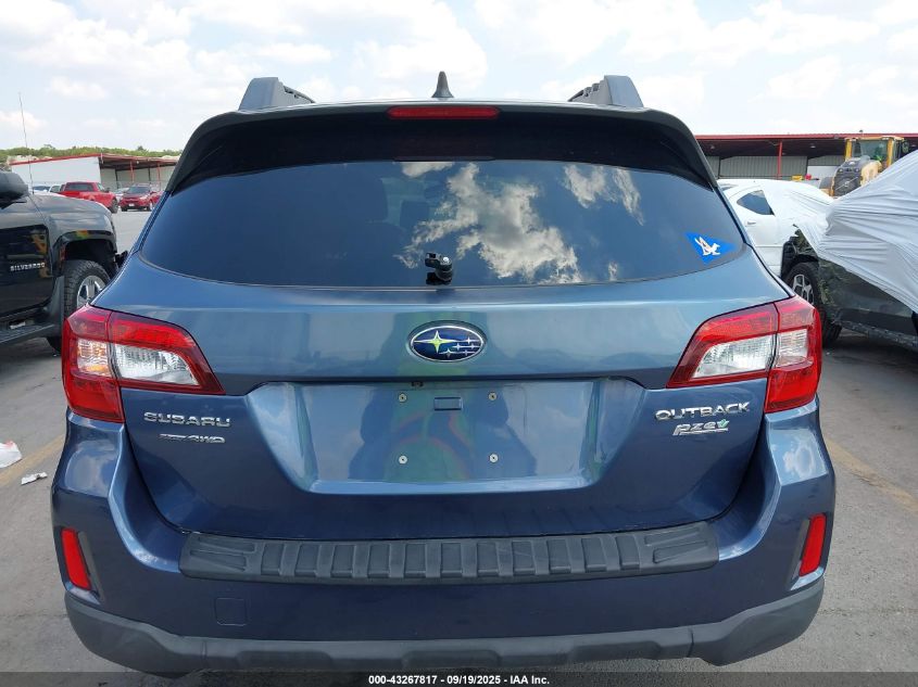 2017 Subaru Outback 2.5I Premium VIN: 4S4BSACC2H3256421 Lot: 43267817