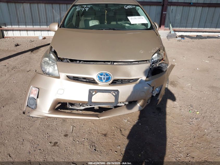 2010 Toyota Prius Iv VIN: JTDKN3DU5A1137374 Lot: 43267859