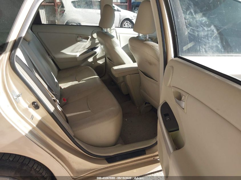 2010 Toyota Prius Iv VIN: JTDKN3DU5A1137374 Lot: 43267859