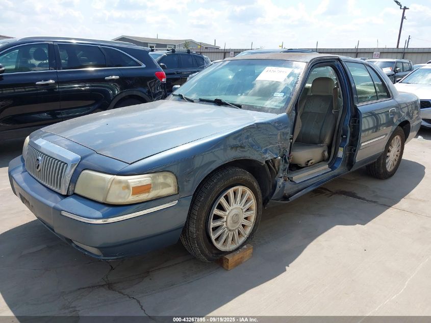 2008 Mercury Grand Marquis Ls VIN: 2MEFM75V58X637604 Lot: 43267895
