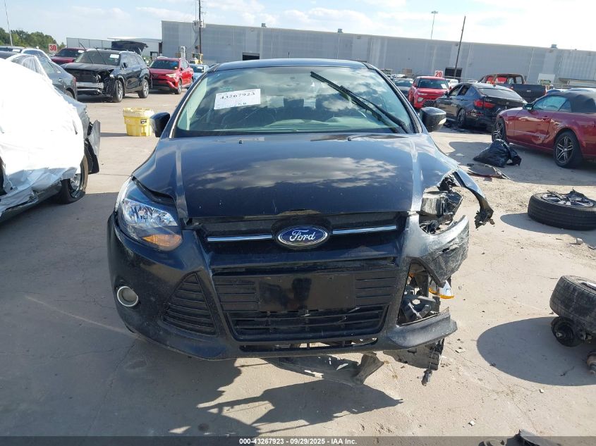 2014 Ford Focus Titanium VIN: 1FADP3N23EL223850 Lot: 43267923
