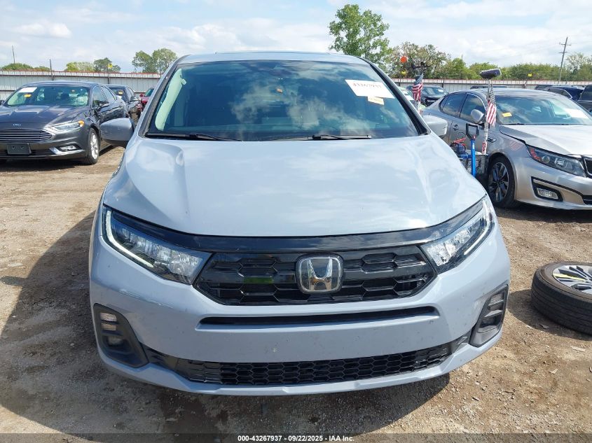 2025 Honda Odyssey Touring VIN: 5FNRL6H82SB002011 Lot: 43267937