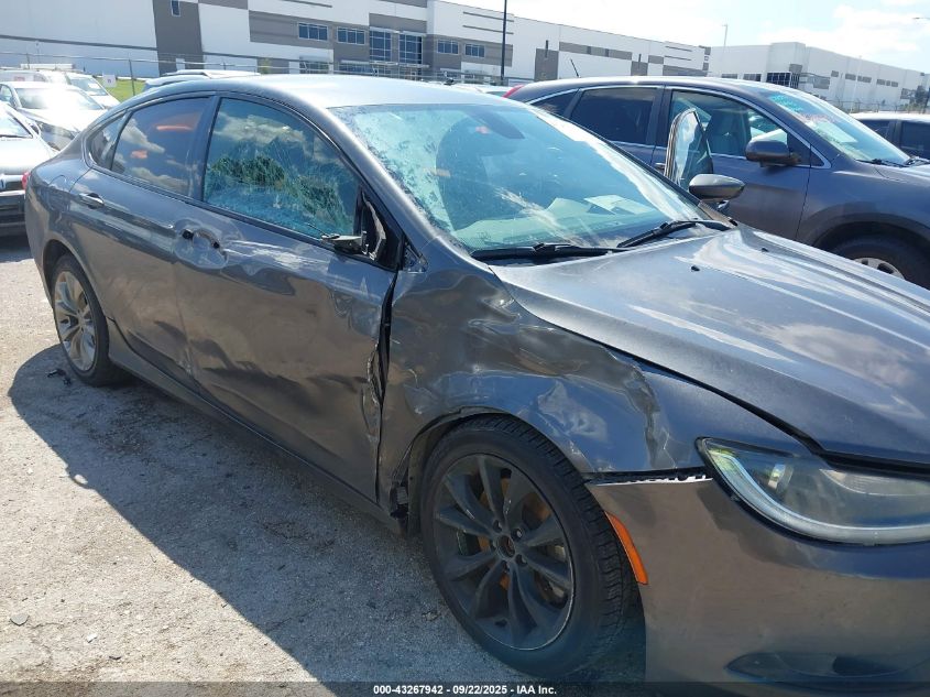 2015 Chrysler 200 S VIN: 1C3CCCBG1FN518893 Lot: 43267942