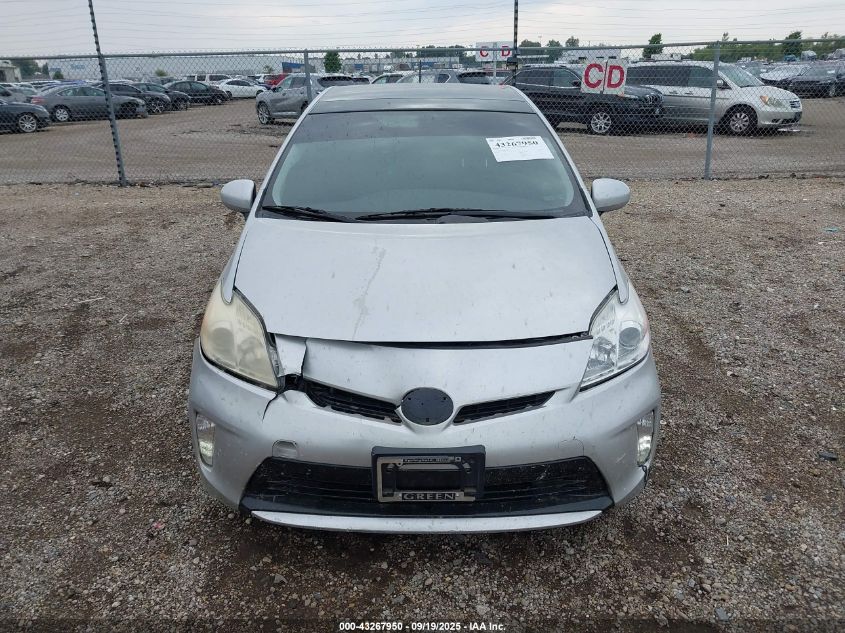 2013 Toyota Prius Four VIN: JTDKN3DU6D5540969 Lot: 43267950