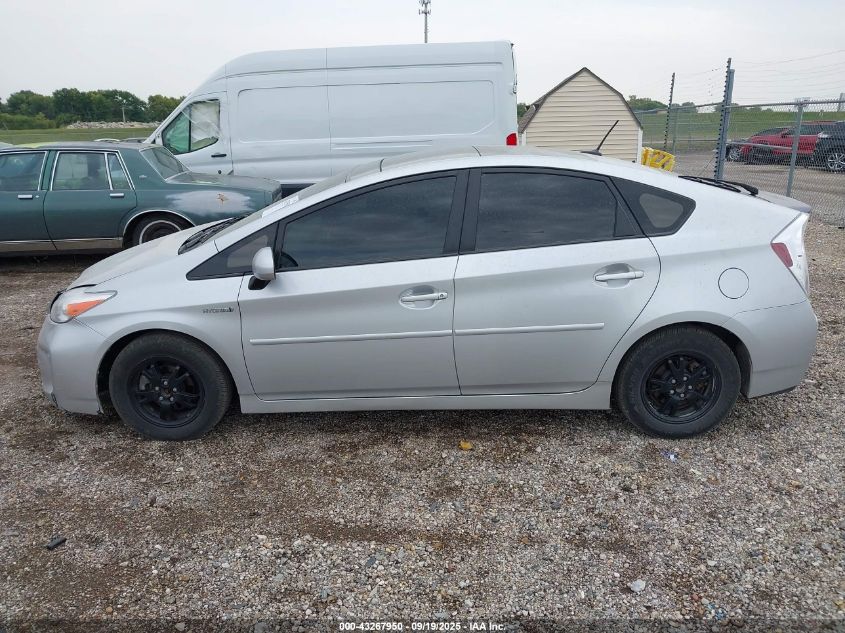 2013 Toyota Prius Four VIN: JTDKN3DU6D5540969 Lot: 43267950