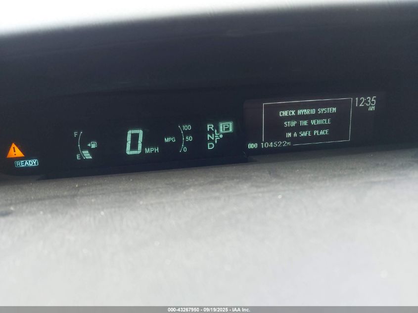 2013 Toyota Prius Four VIN: JTDKN3DU6D5540969 Lot: 43267950