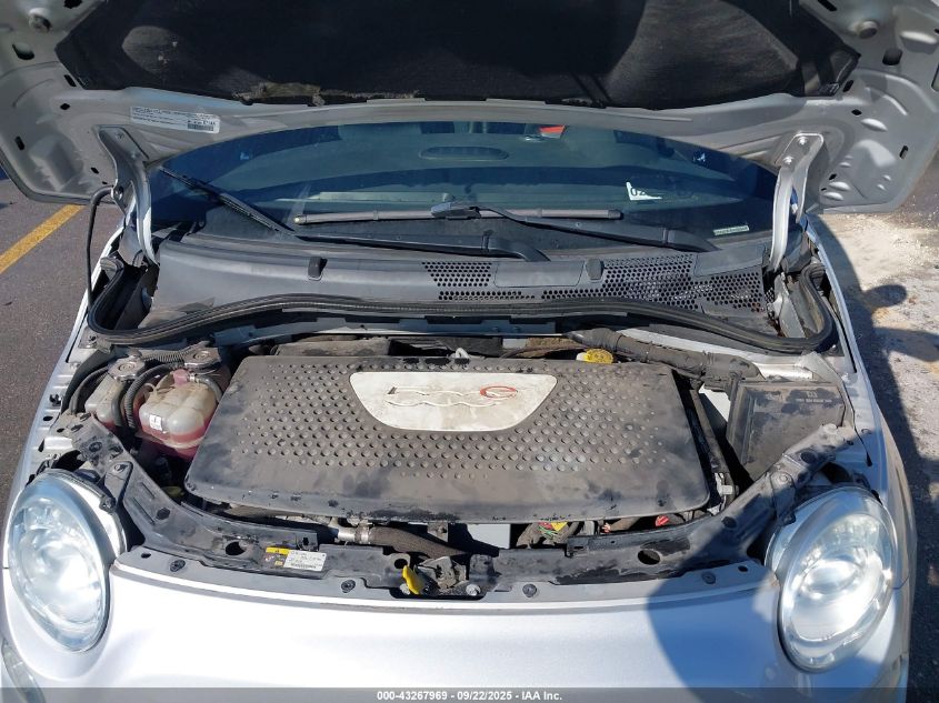 2014 Fiat 500E Battery Electric VIN: 3C3CFFGE7ET266744 Lot: 43267969