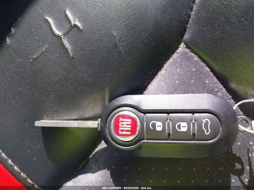 2014 Fiat 500E Battery Electric VIN: 3C3CFFGE7ET266744 Lot: 43267969