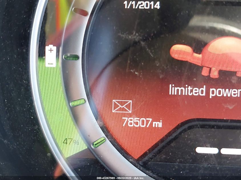 2014 Fiat 500E Battery Electric VIN: 3C3CFFGE7ET266744 Lot: 43267969