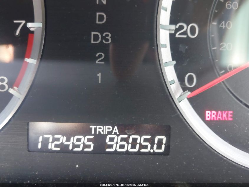 2011 Honda Accord 2.4 Ex-L VIN: 1HGCP2F80BA087303 Lot: 43267976