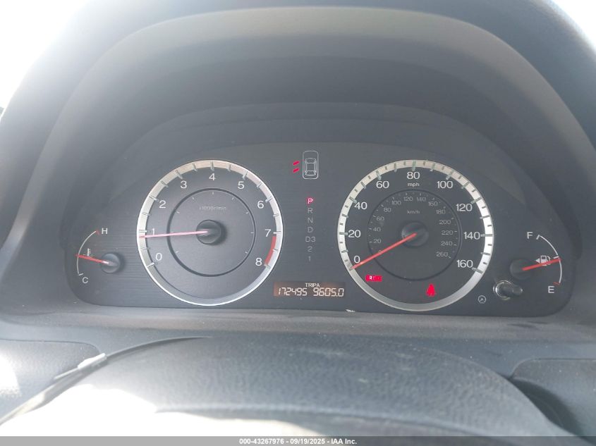 2011 Honda Accord 2.4 Ex-L VIN: 1HGCP2F80BA087303 Lot: 43267976