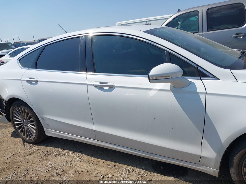2014 Ford Fusion Titanium VIN: 3FA6P0K96ER358475 Lot: 43268003