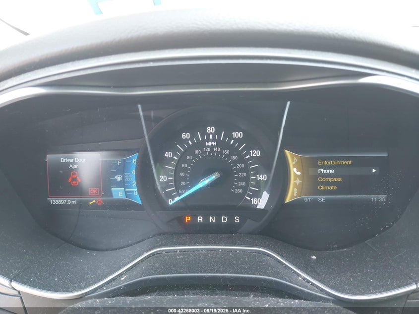 2014 Ford Fusion Titanium VIN: 3FA6P0K96ER358475 Lot: 43268003