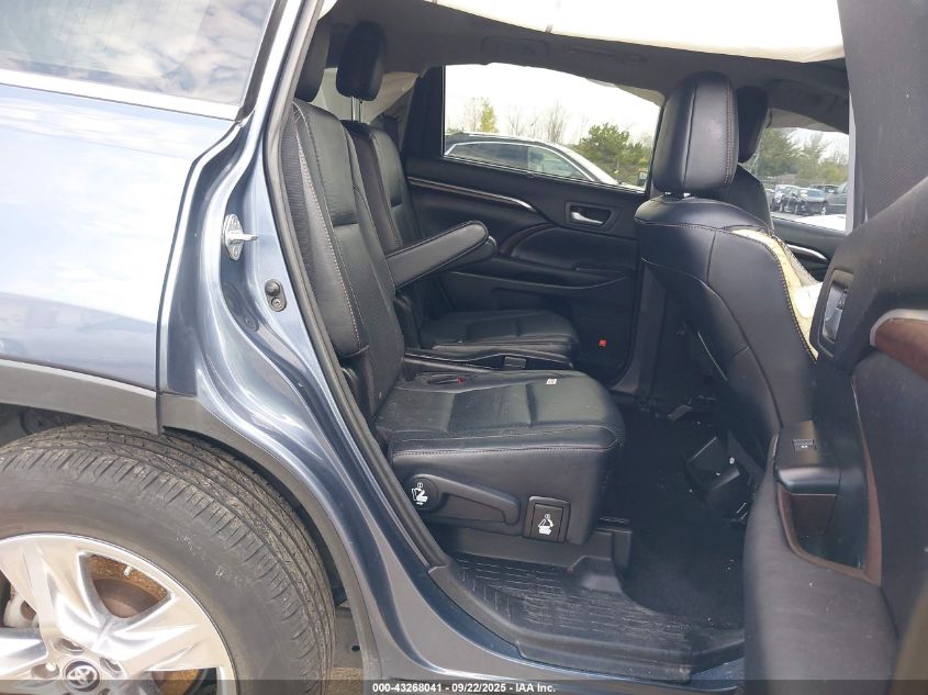 2016 Toyota Highlander Limited Platinum V6 VIN: 5TDDKRFH0GS299039 Lot: 43268041