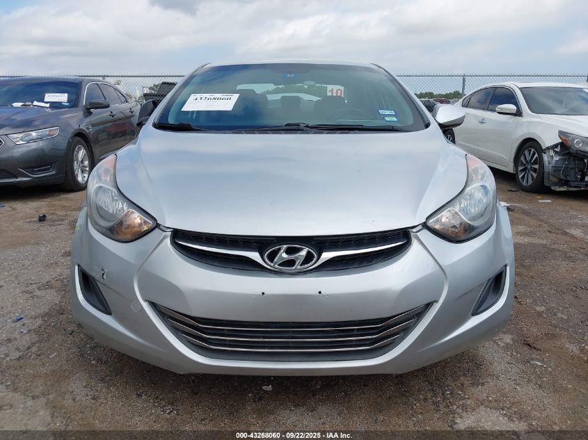 2011 Hyundai Elantra Gls (Ulsan Plant) VIN: KMHDH4AEXBU142326 Lot: 43268060
