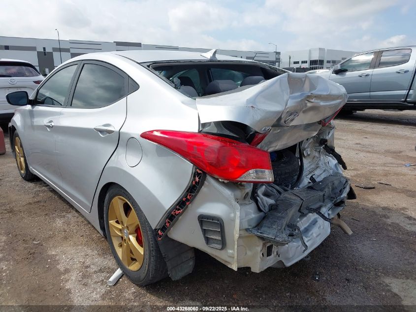 2011 Hyundai Elantra Gls (Ulsan Plant) VIN: KMHDH4AEXBU142326 Lot: 43268060