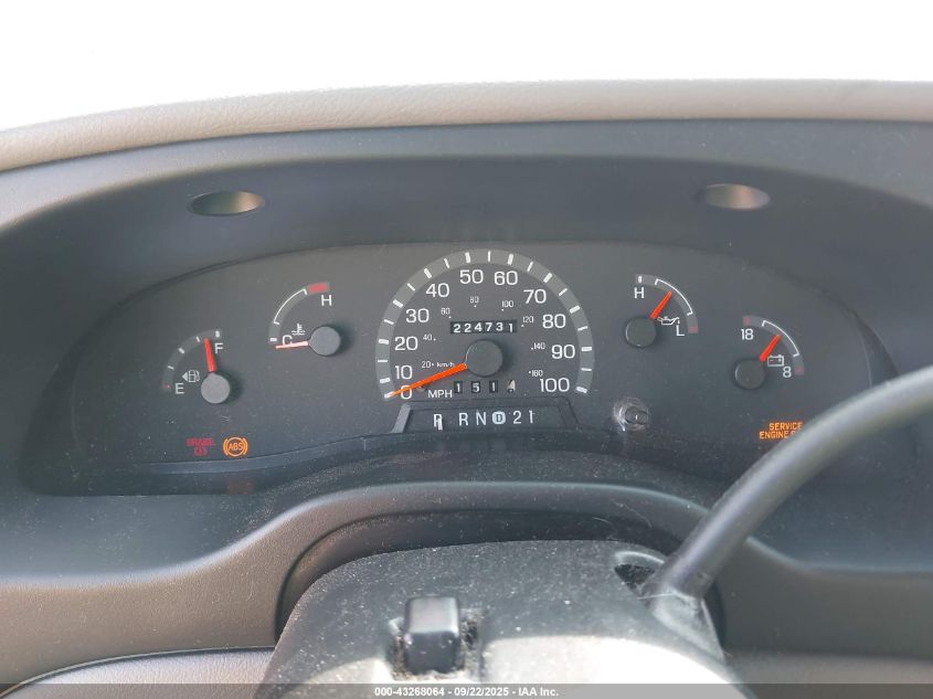 1999 Ford E-150 Commercial/Recreational VIN: 1FTRE14W7XHB18491 Lot: 43268064