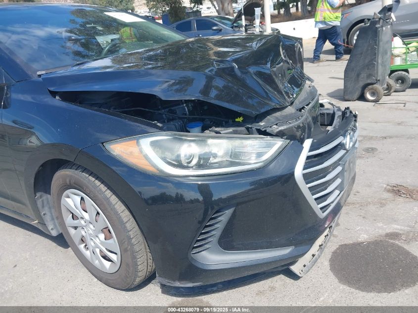 2017 Hyundai Elantra Se VIN: 5NPD74LF1HH143834 Lot: 43268079