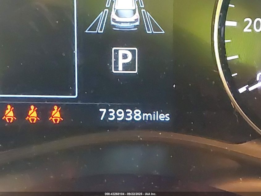 2022 Nissan Kicks Sv Xtronic Cvt VIN: 3N1CP5CV2NL510425 Lot: 43268104