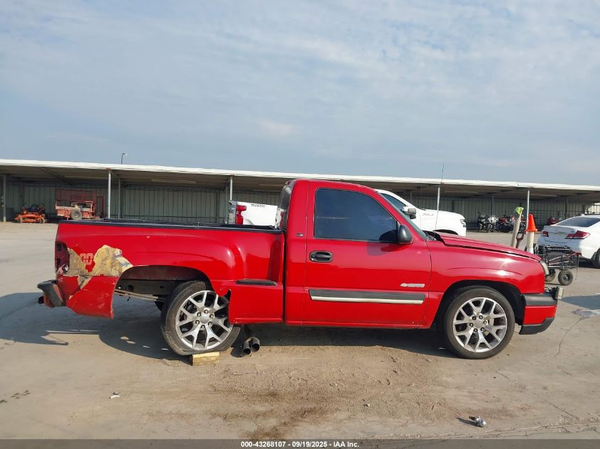 2003 Chevrolet Silverado C1500 VIN: 1GCEC14T73Z265702 Lot: 43268107