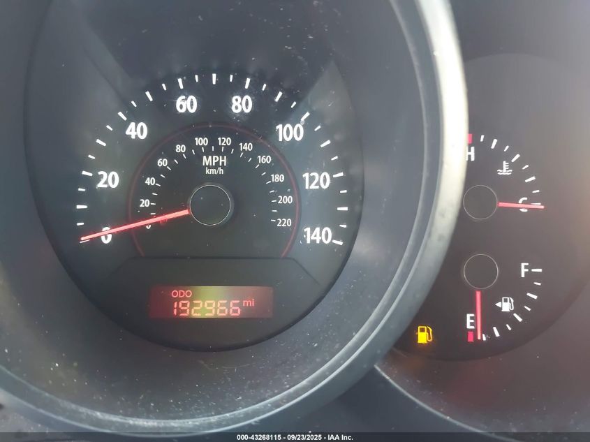 2010 Kia Soul + VIN: KNDJT2A27A7068232 Lot: 43268115