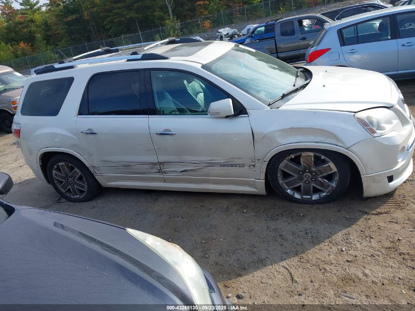 2012 GMC Acadia Denali VIN: 1GKKVTED6CJ280212 Lot: 43268130