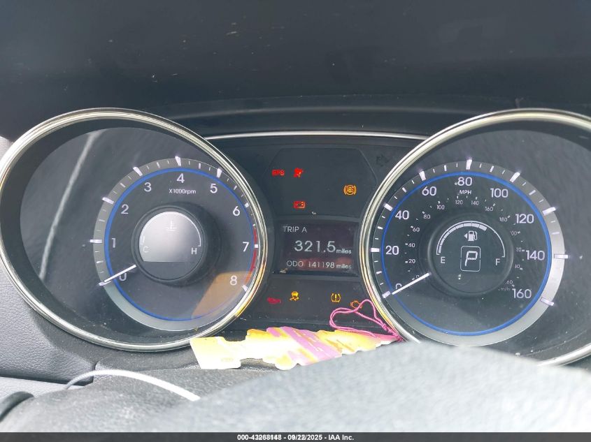 2013 Hyundai Sonata Gls VIN: 5NPEB4AC8DH511576 Lot: 43268148