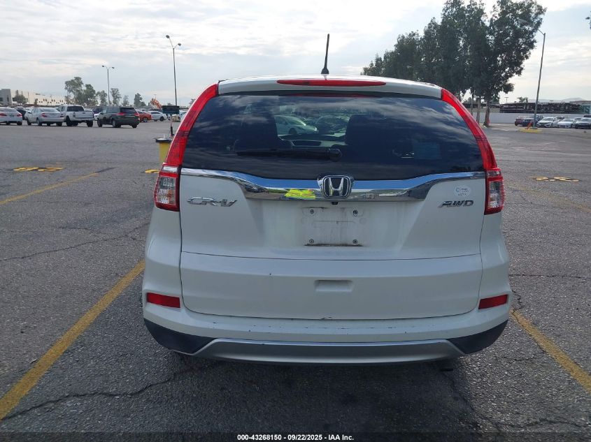 2015 Honda Cr-V Ex VIN: 5J6RM4H5XFL107514 Lot: 43268150