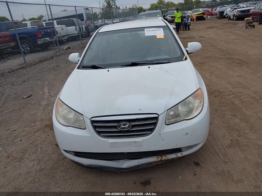 2007 Hyundai Elantra VIN: KMHDU46D87U092013 Lot: 43268153