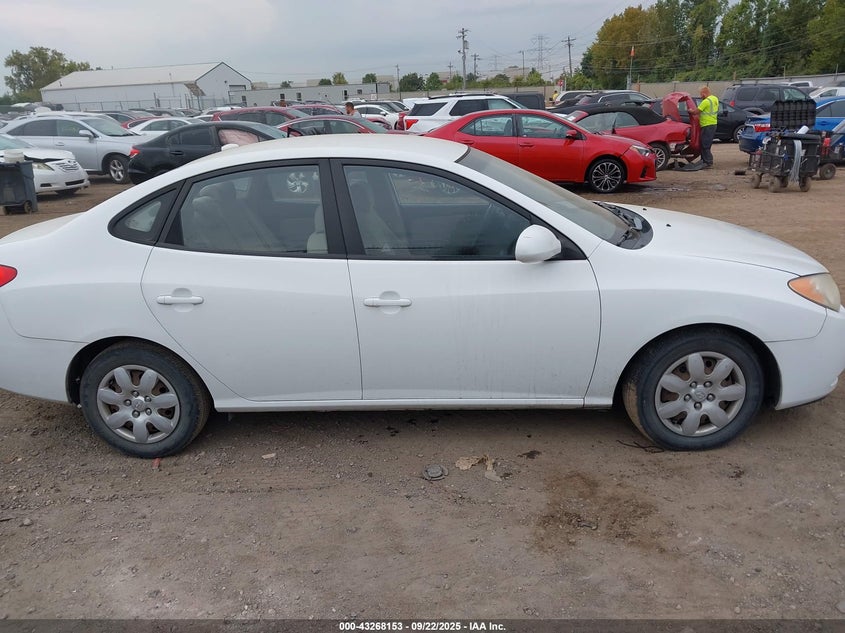 2007 Hyundai Elantra VIN: KMHDU46D87U092013 Lot: 43268153