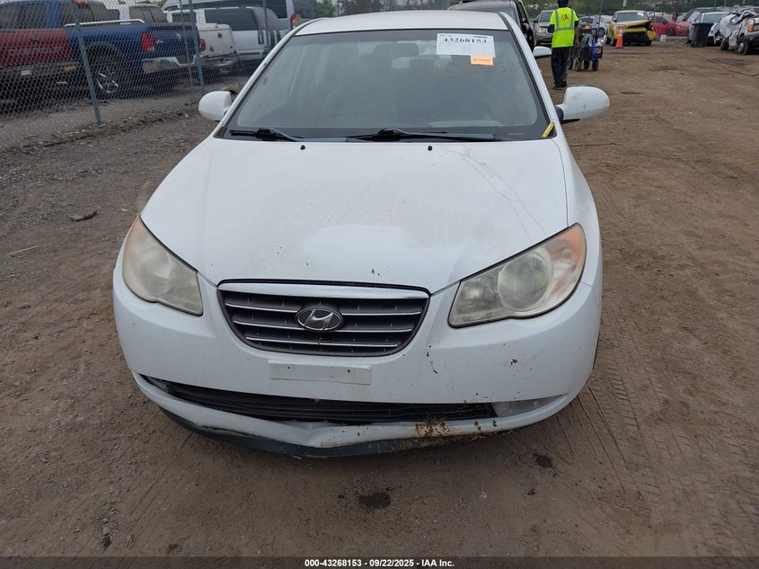 2007 Hyundai Elantra VIN: KMHDU46D87U092013 Lot: 43268153