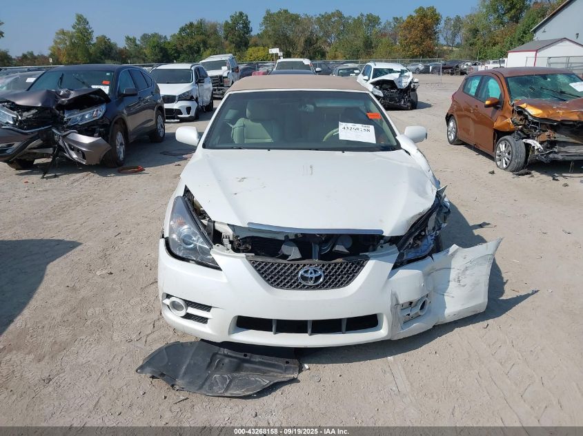 2007 Toyota Camry Solara Sle VIN: 4T1FA38P27U125140 Lot: 43268158