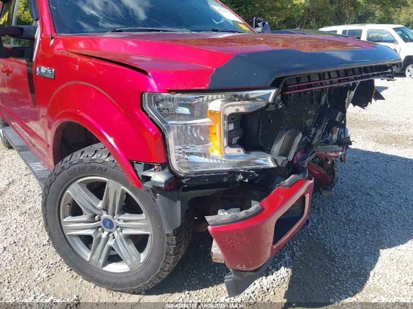 2018 Ford F-150 Lariat VIN: 1FTEW1E58JFA81987 Lot: 43268178