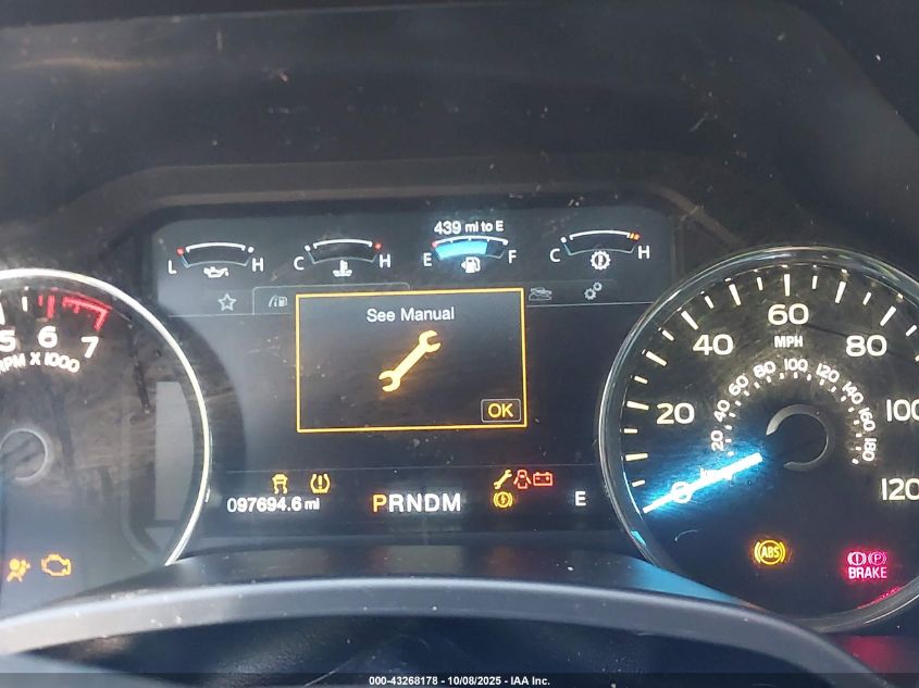 2018 Ford F-150 Lariat VIN: 1FTEW1E58JFA81987 Lot: 43268178