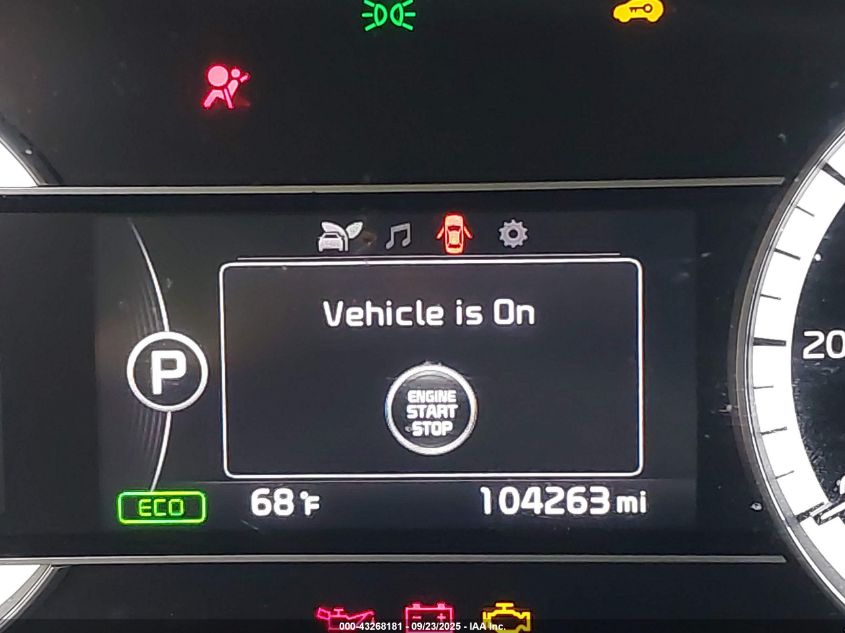 2019 Kia Niro Lx VIN: KNDCB3LC9K5338713 Lot: 43268181